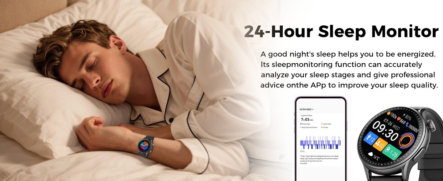 2025 New 1.43-inch Disc Smart Watch Fitness Tracker - Image 2