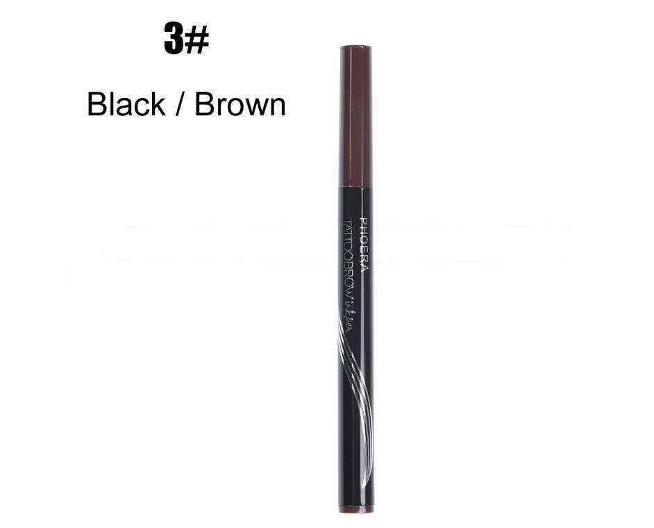 New Long Lasting Ultra-Fine Four-Comb Eyebrow Pencil - Image 4