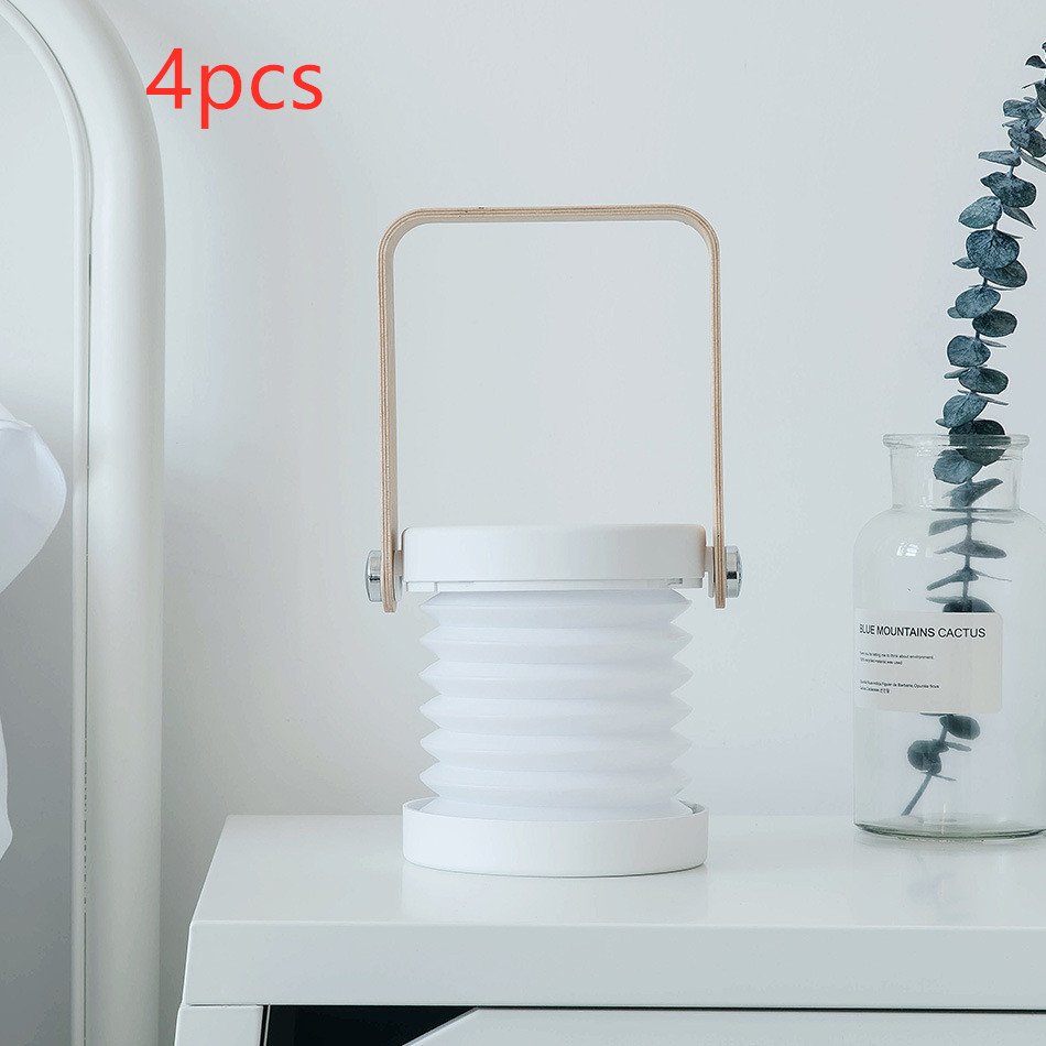 Foldable Touch Dimmable Reading LED Night Light Portable Lantern Lamp USB Rechargeable For Home Decor - Image 16