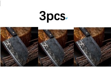 Stainless Steel Meat Cleaver Chef's Knife Cleaver - Image 2