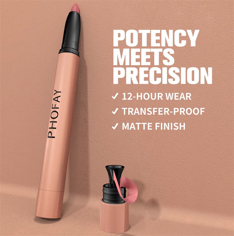 PHOFAY MATTE LIP LINER LIPSTICK PEN - Image 7
