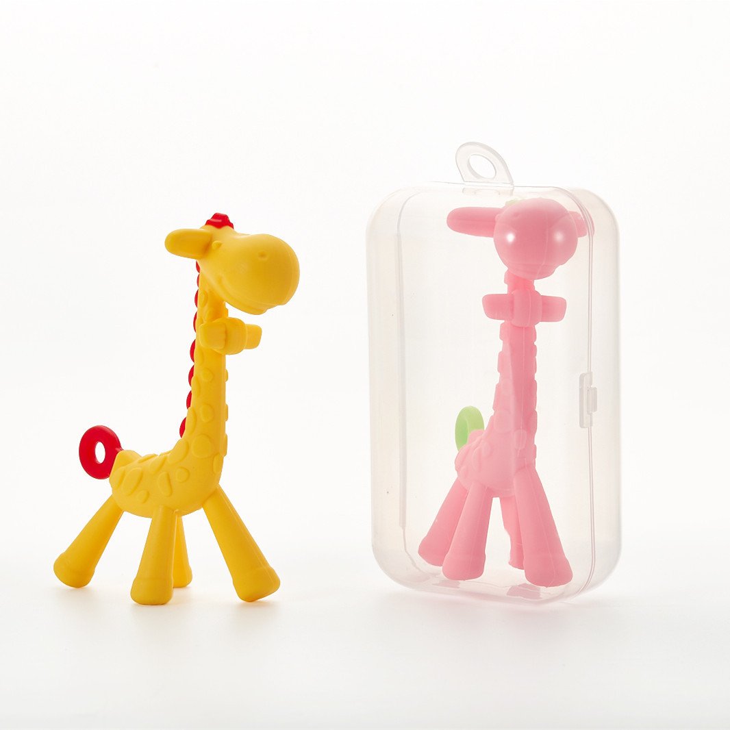 Giraffe Toy for Baby Teether Molar Stick - Image 9