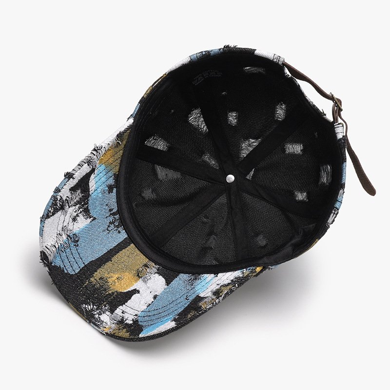 Men's Outdoor Travel Individual Breathable Soft Top Baseball Cap - Image 8