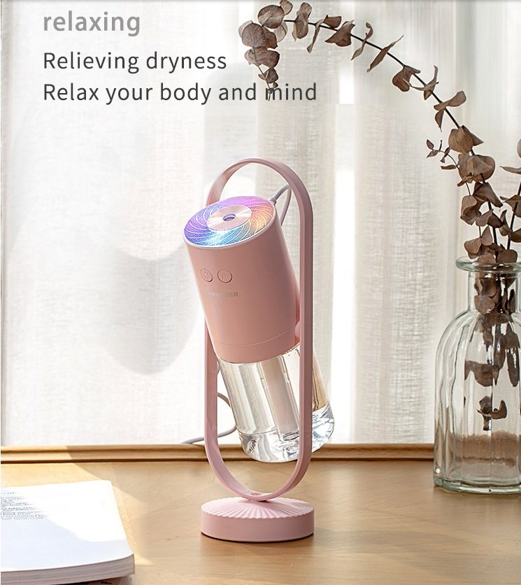 Magic Shadow USB Air Humidifier For Home With Projection Night Lights Ultrasonic Car Mist Maker Mini Office Air Purifier - Image 7