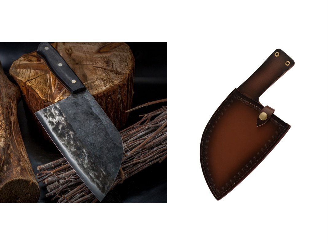 Stainless Steel Meat Cleaver Chef's Knife Cleaver - Image 10