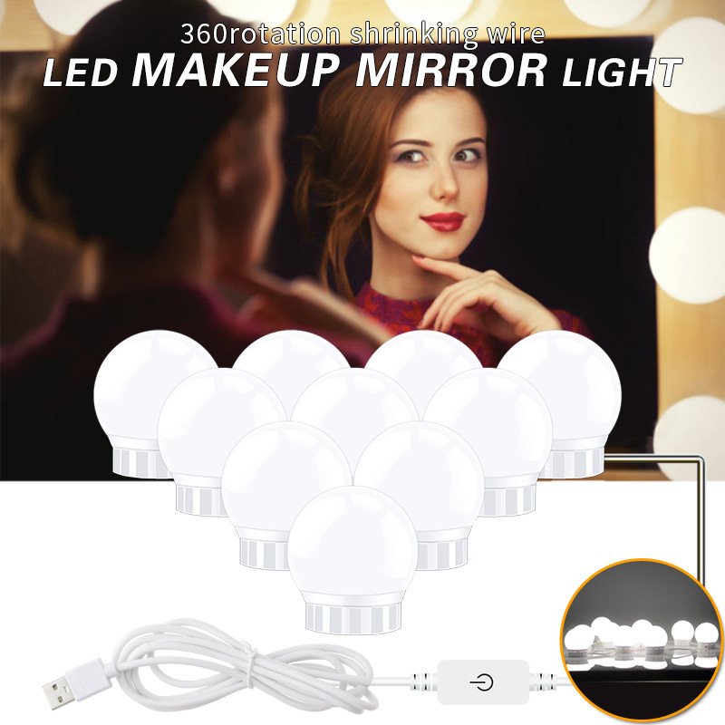 USB Touch Switch LED Mirror Light Bulb - Image 7