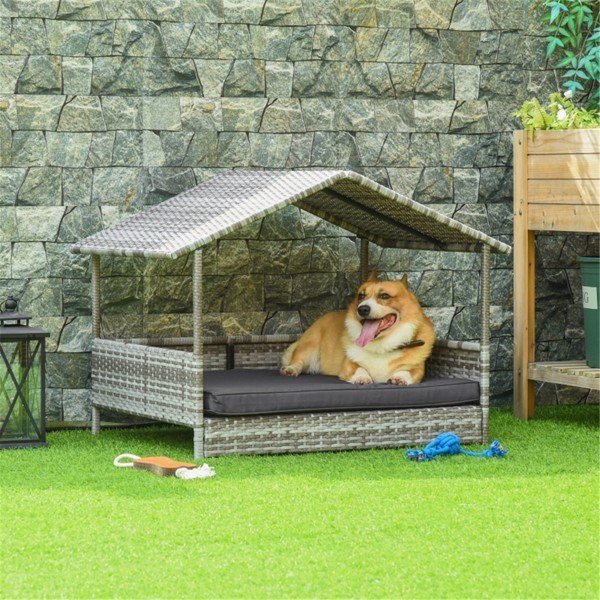 Dog Bed, Rattan Pet Sofa, Dog Tent, Amazon Shipping, WalMart Banned, No Shipping On Weekends - Image 2