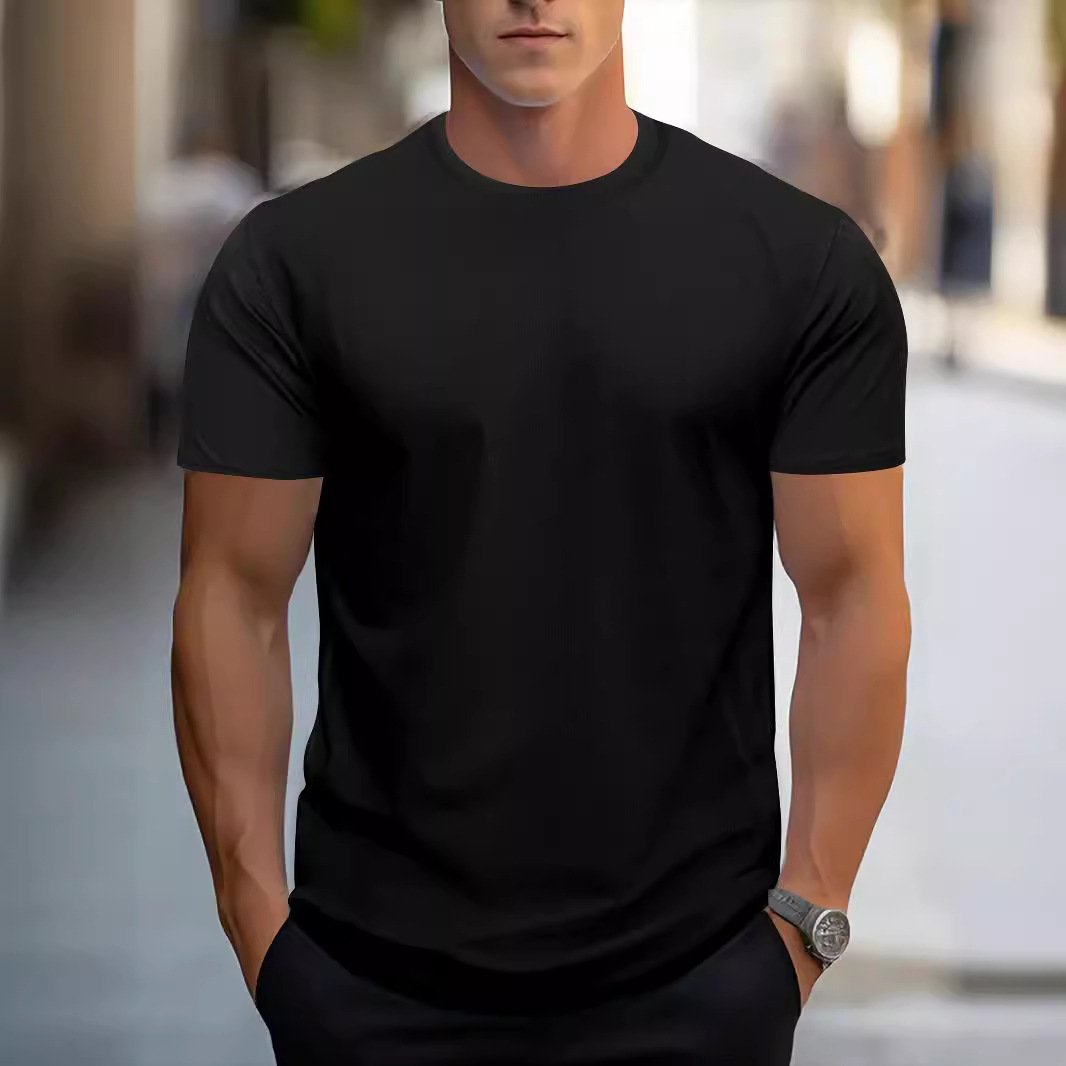 Quick-drying Breathable Sports Round Neck Short Sleeve - Image 7