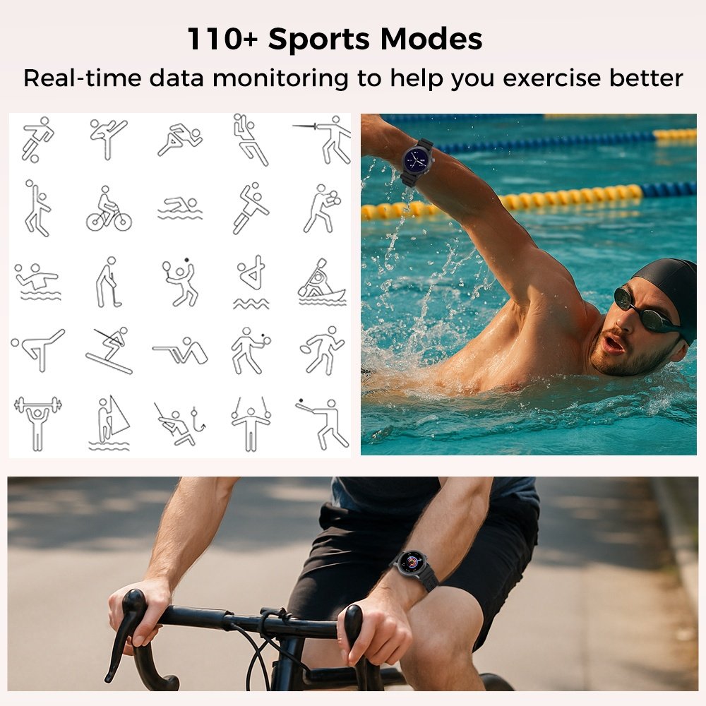 2025 New 1.43-inch Disc Smart Watch Fitness Tracker - Image 6