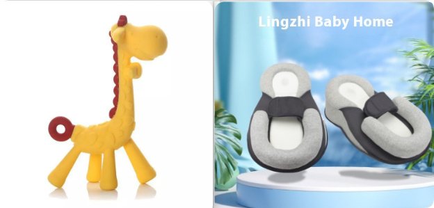 Giraffe Toy for Baby Teether Molar Stick - Image 3