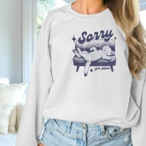 Women's Fashionable Solid Color Printed Long Sleeved Sweatshirt