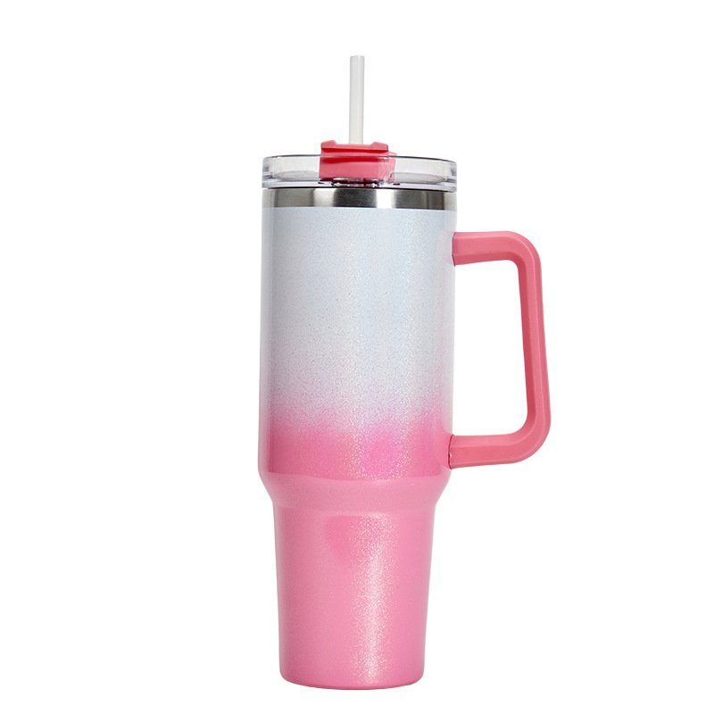 Large Capacity Double-layer Stainless Steel Vacuum Insulation Cup - Image 3