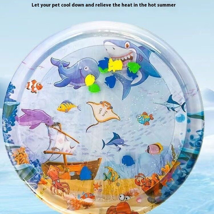 Summer Cooling Pet Water Bed Cushion Ice Pad Dog Sleeping Square Mat For Puppy Dogs Cats Pet Kennel Cool Cold - Image 8