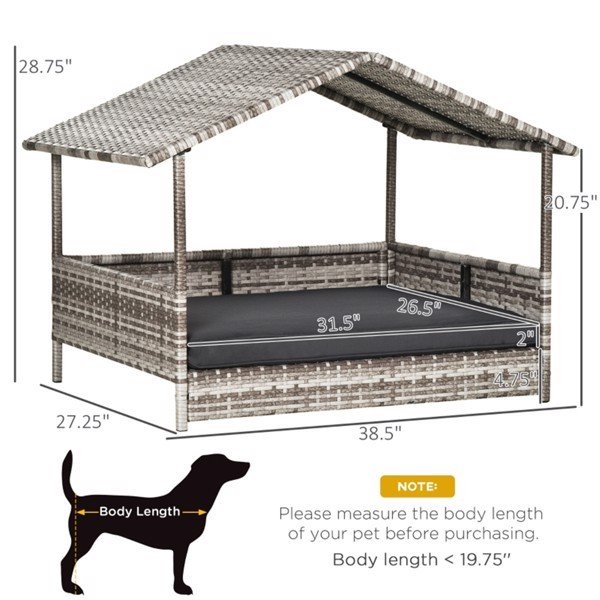 Dog Bed, Rattan Pet Sofa, Dog Tent, Amazon Shipping, WalMart Banned, No Shipping On Weekends - Image 7