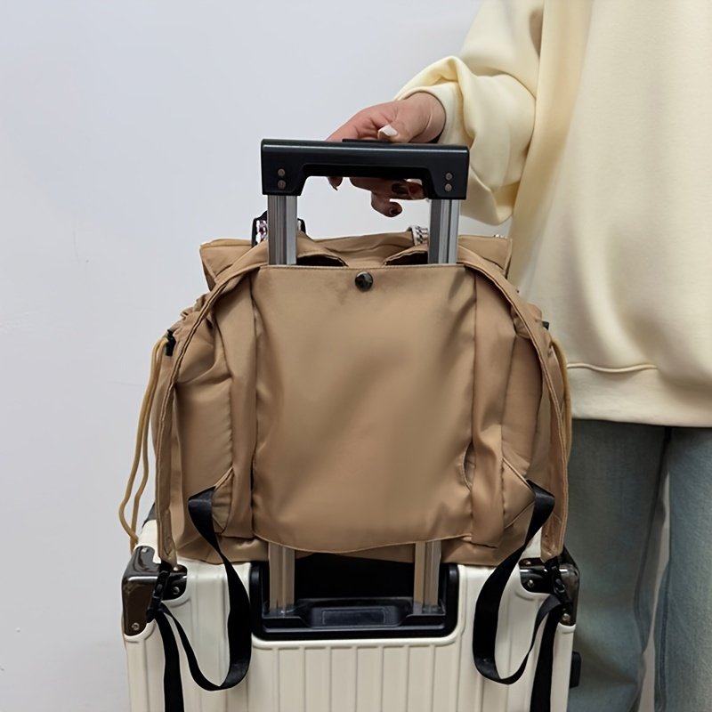 Ins Backpack Fashion Multifunctional Large Capacity Shopping Shoulder Bags Women Waterproof Travel Handbag - Image 6