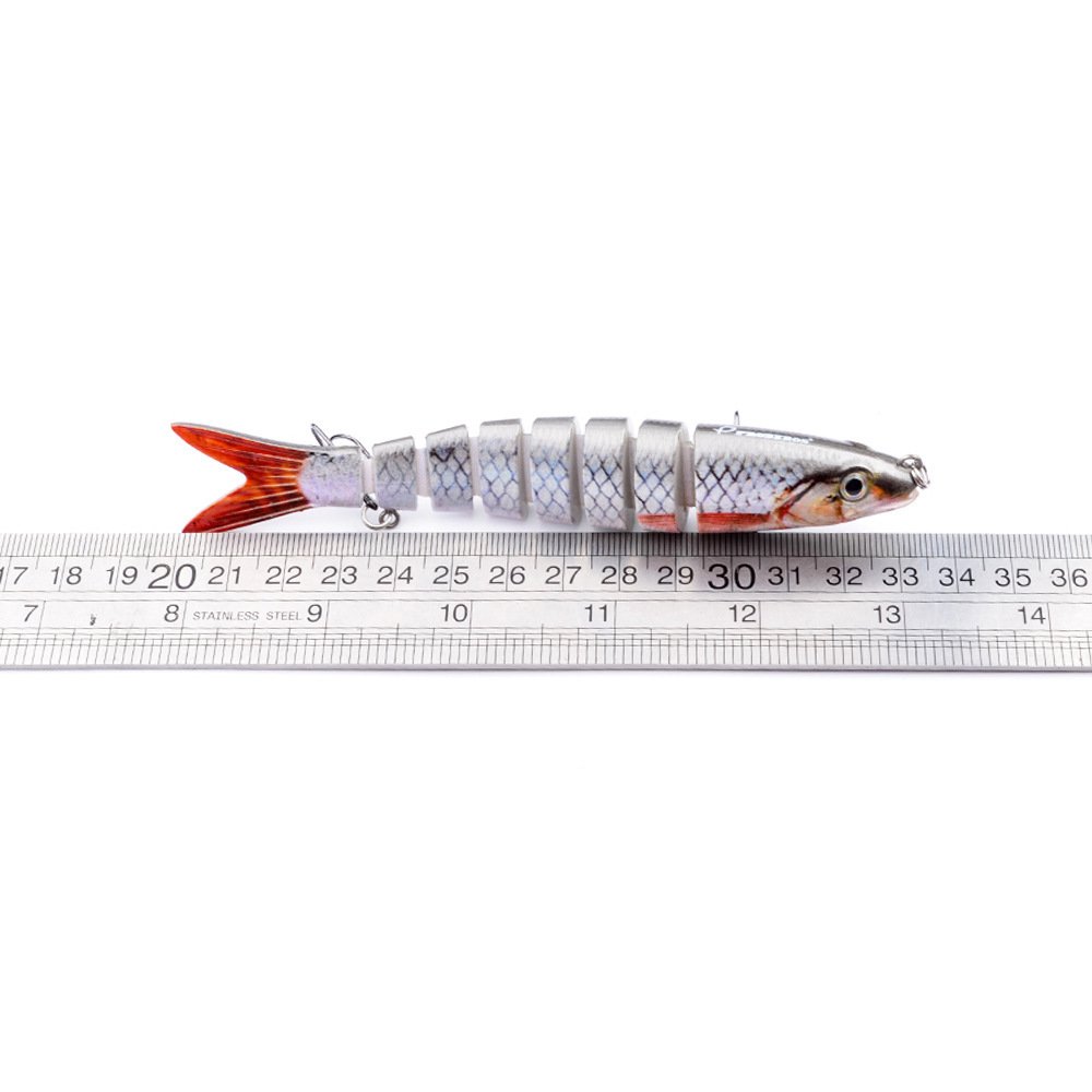 Pike Fishing Lures Artificial Multi Jointed Sections Hard Bait Trolling Pike Carp Fishing Tools - Image 2