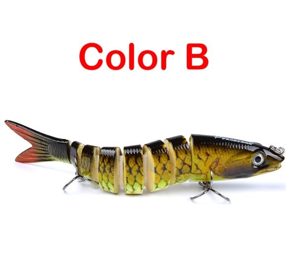 Pike Fishing Lures Artificial Multi Jointed Sections Hard Bait Trolling Pike Carp Fishing Tools - Image 10