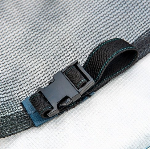 16FT Trampoline Children's Basketball Stand Safety Fence Net - Image 8