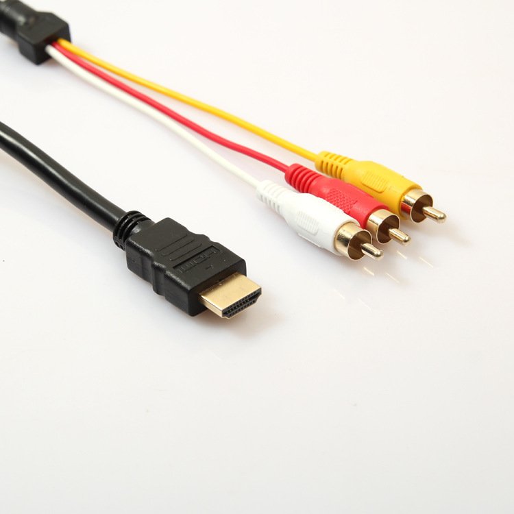 Dmi To Av Cable Hdmi To 3Rca Video Adapter Cable - Image 4