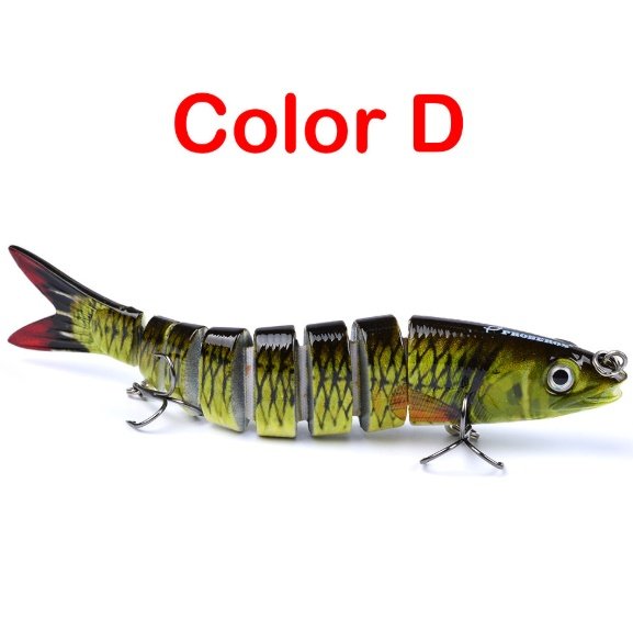 Pike Fishing Lures Artificial Multi Jointed Sections Hard Bait Trolling Pike Carp Fishing Tools - Image 3