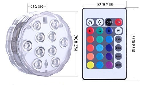 LED Remote Control Diving Light Waterproof Candle Light - Image 5