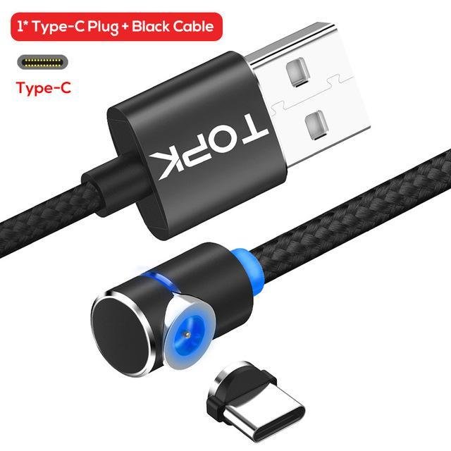 Magnetic Cable Micro Usb Cable 360 Degree Rotate Magnetic Charge Phone Charging Cord Wire - Image 8