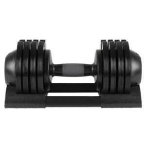 52 Lb Adjustable Steel And Plastic Dumbbells