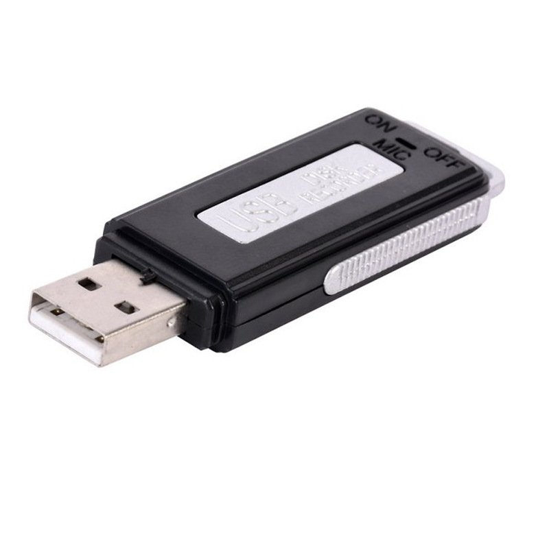 Portable USB Recorder 8GB Voice Recorder Mini Digital Voice Recording U Disk Audio Recorder With Mic Rechargeable - Image 4