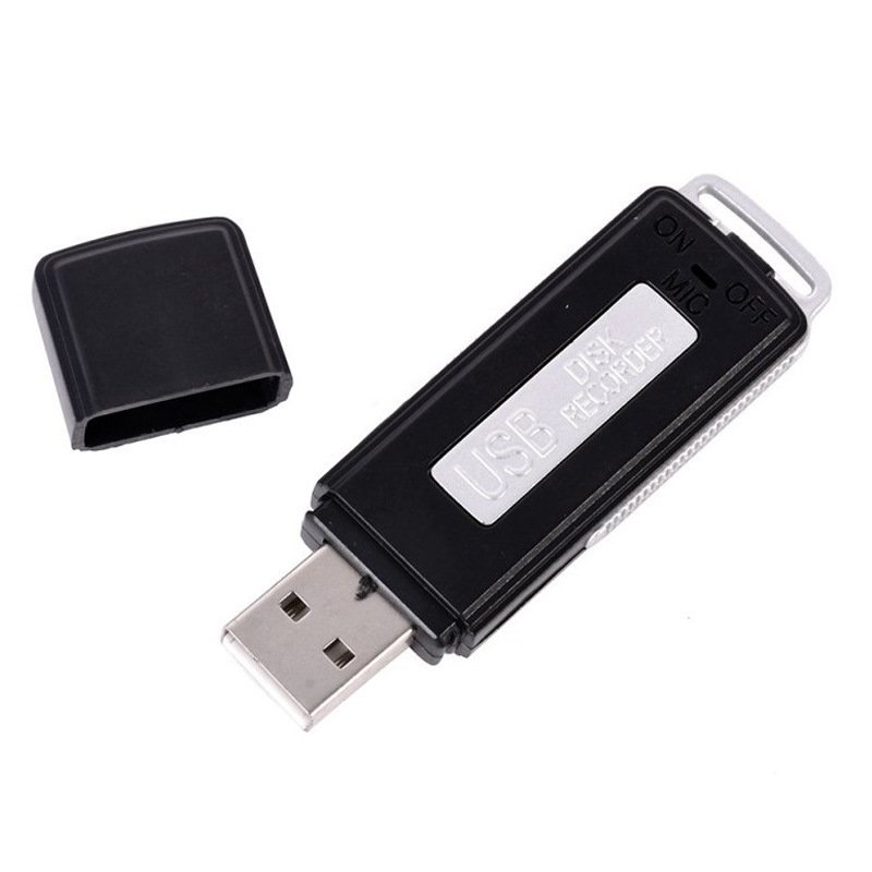 Portable USB Recorder 8GB Voice Recorder Mini Digital Voice Recording U Disk Audio Recorder With Mic Rechargeable - Image 2