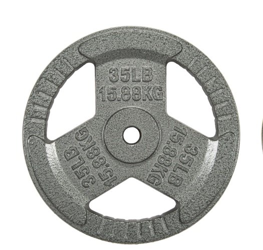 Only Supports Self Pickup 1-inch Standard Cast Iron Weight Plates For Strength Training And Weight Lifting, Multiple Weights - Image 3