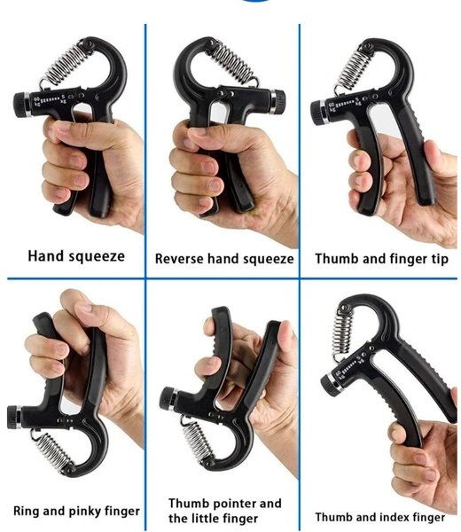 Hand Grip Strength Power Trainer Gripper Strengthener Adjustable Gym Exerciser - Image 4