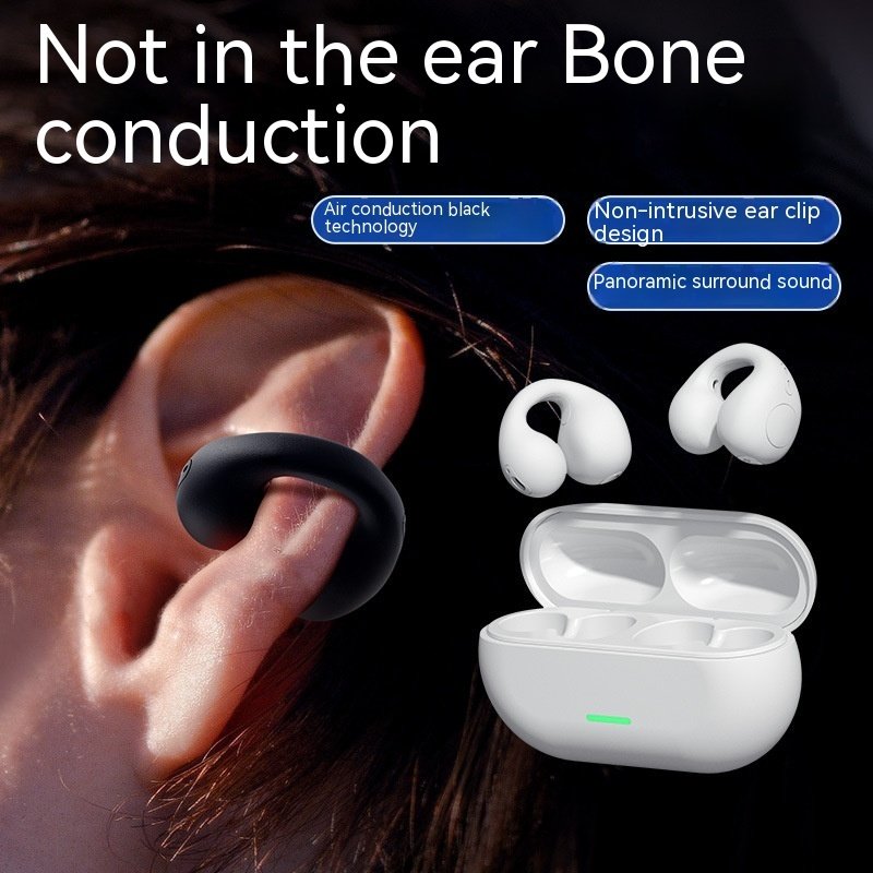 Wireless Ear Clip Bluetooth Headset TWS Comfortable Wear Not In-Ear Sports Wireless Bone Conduction 5.3 Bluetooth Headset - Image 3